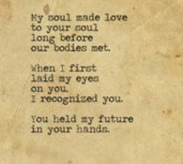 Searching for my soulmate poem